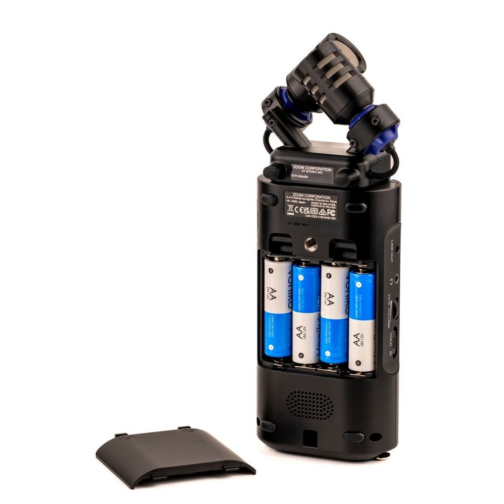 Zoom H5Studio Recorder + BTA-1 Bluetooth + 128GB SD + 2x AA Batteries Bundle