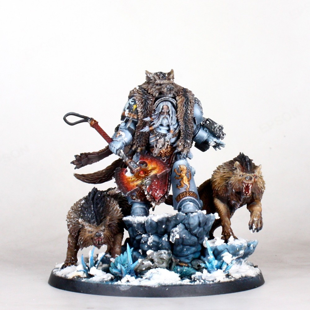 Warhammer 40k pro painted Logan Grimnar Space Wolves COMMISSION