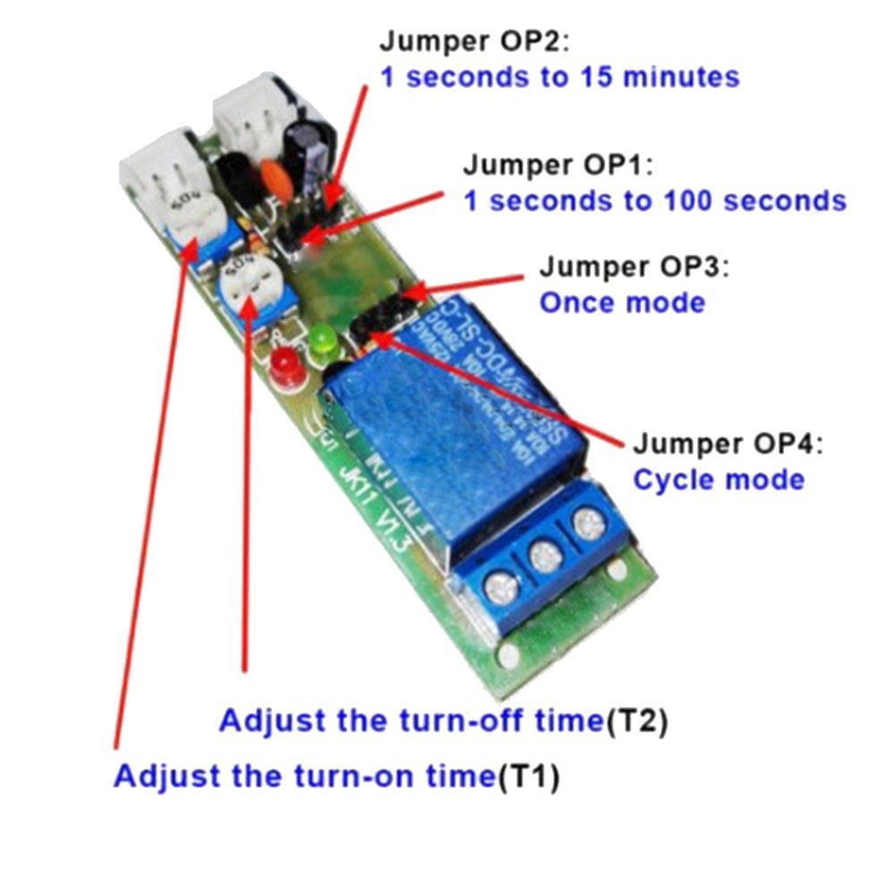 Highly Accurate Multifunctional Relay Module for Versatile Timer Applications