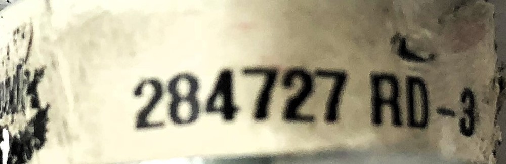 Bendix Control Valve W/ Black Brake Release Push/Pull Button 284727 RD-3 USED