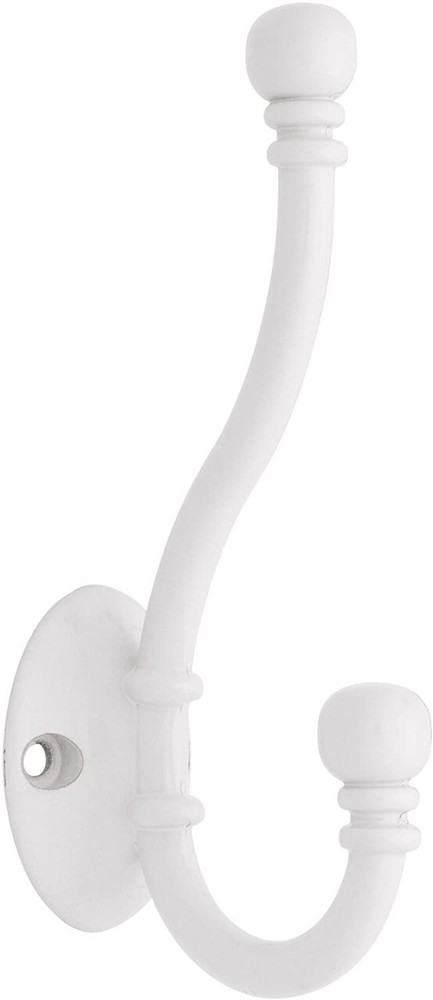 (12 Pack) 5-5/8" Pilltop Coat and Hat Hook White