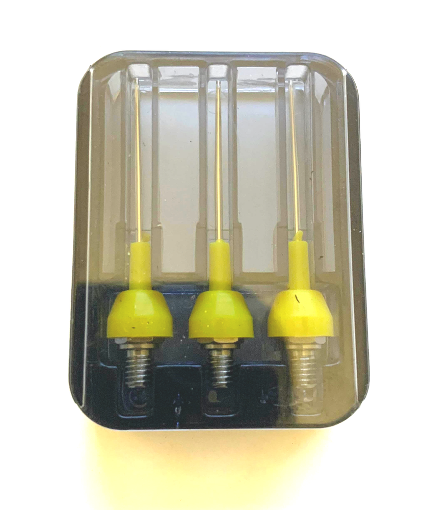 Gutta Percha Endodontic Straight Needles Fill Tips For Obturation System Gun 3x