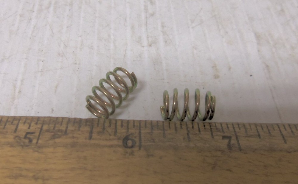 Lot of 5 - Multi-Flex Spring Co. Compression Helical Spring for Military Starter