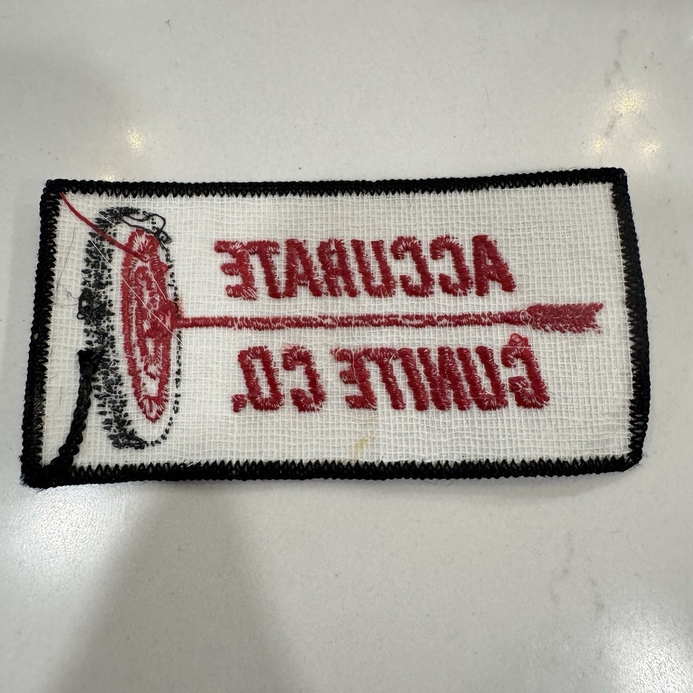 Vintage Accurate Gunite Company Patch