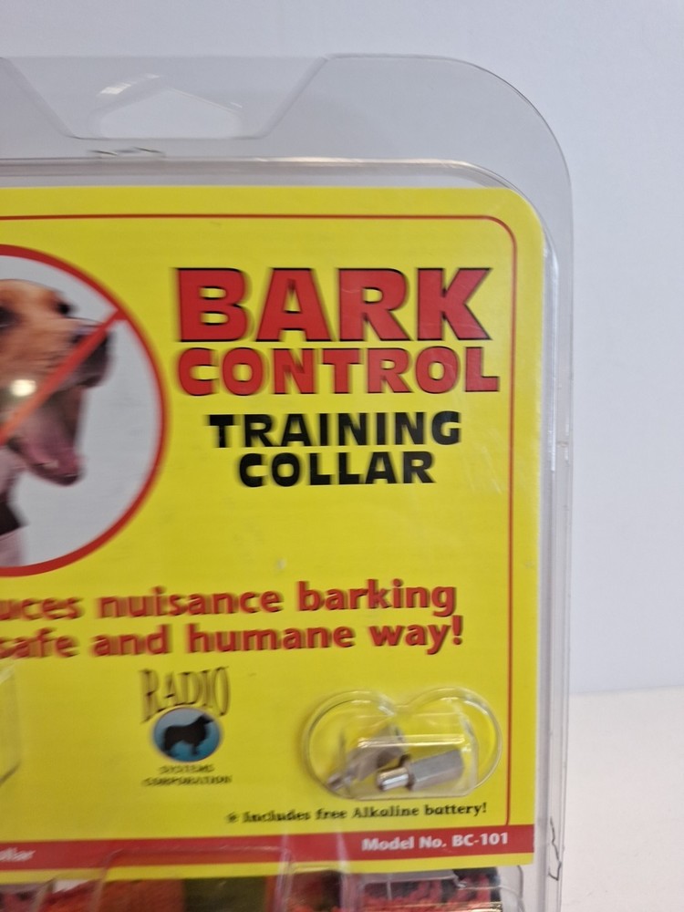 Bark Control Training Collar BC-101 Dog Training System Radio Systems
