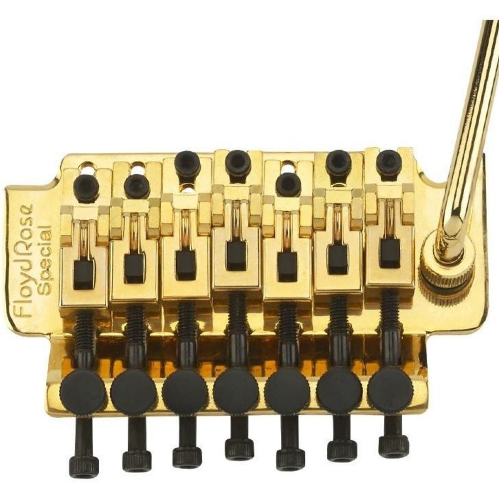 Floyd Rose FRTSSS3000 Special 7-String Tremolo System with Locking Nut, Gold