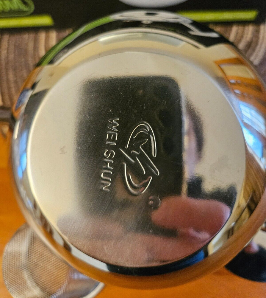 Stainless Steel Teapot 1.1L W/ Strainer Filter Coffee Tea Pot