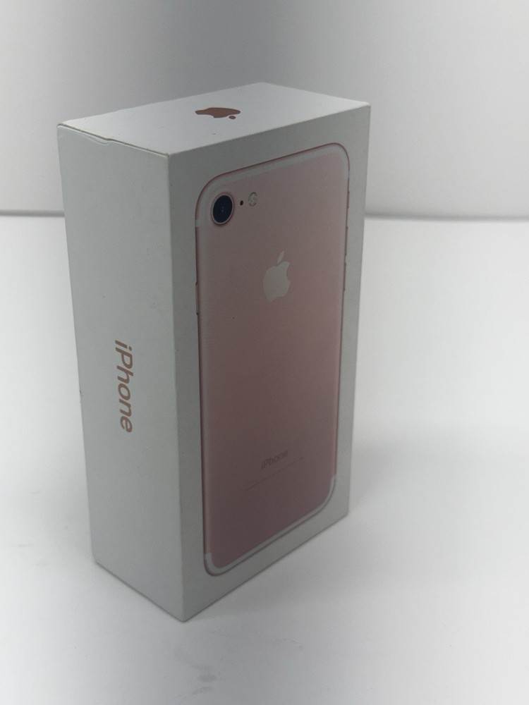Empty Box Only Apple iPhone 7 Box Rose Gold ( No Phone )