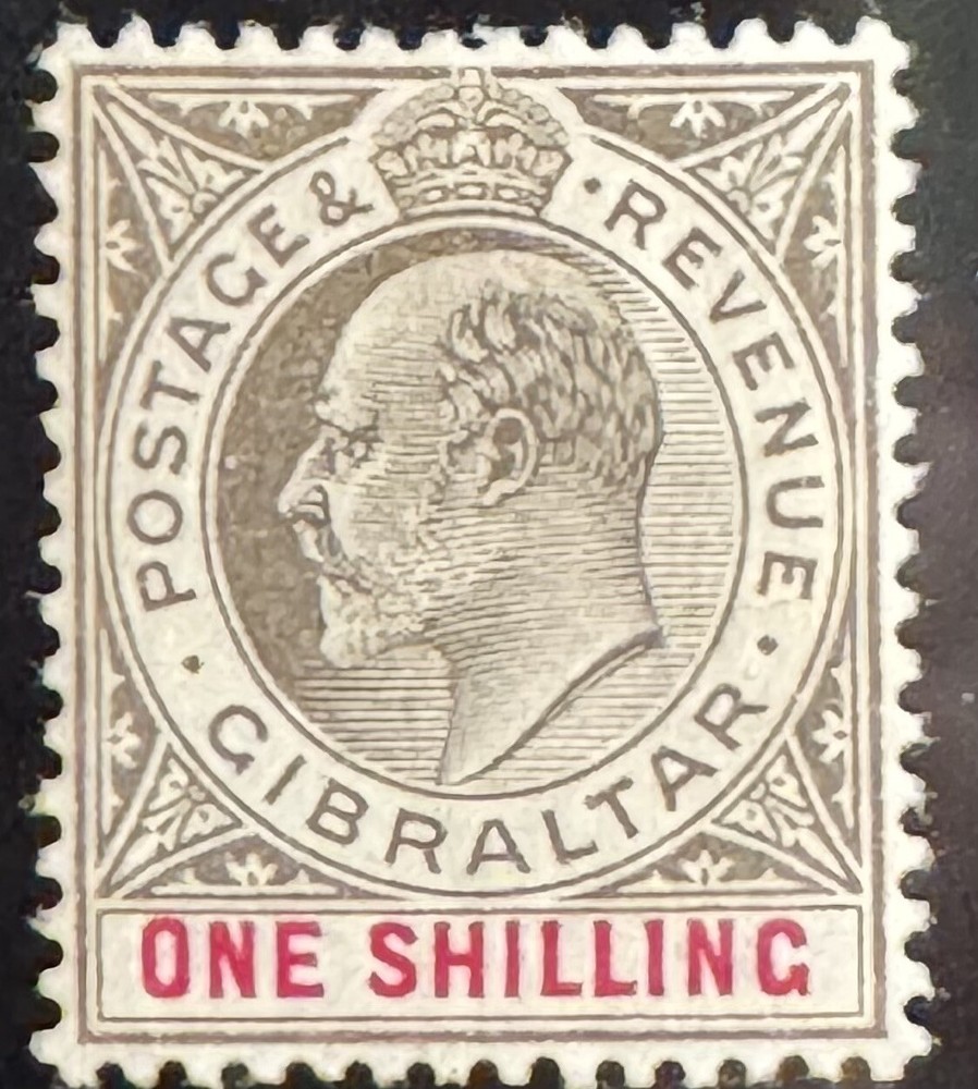 DP Stamps Gibraltar 1906 SC 57a Mint