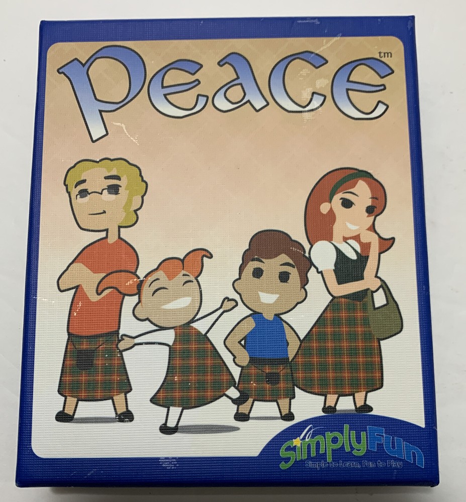 Peace Card Game Simply Fun Kindness Matters Complete U1