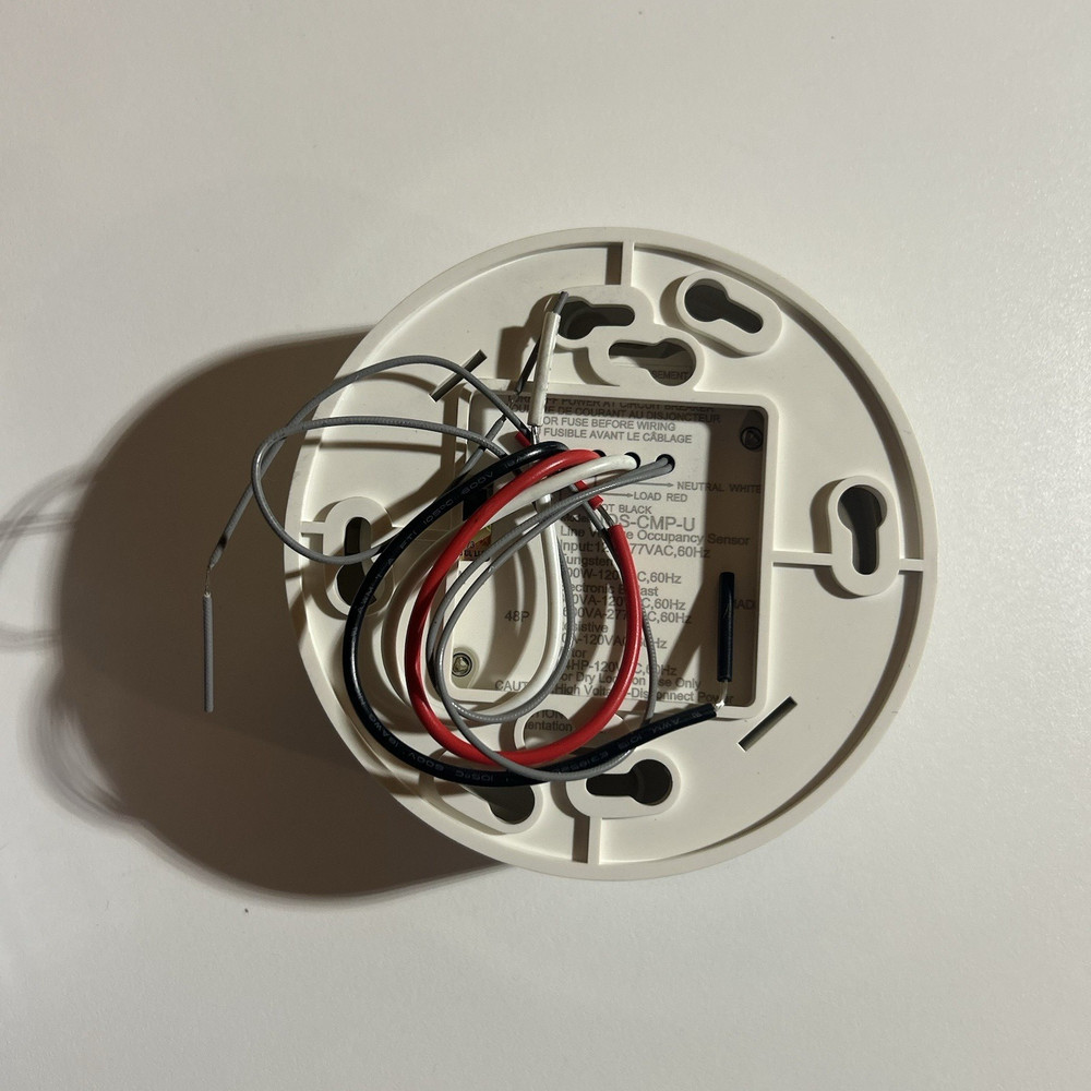 Intermatic IOS-CMP-U Line Voltage Ceiling Mount PIR Occupancy Sensor White