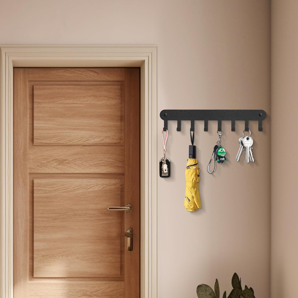 2 Pack Key Holder Wall Mount, Key Holder for Wall,Key Wall Holder, Key Hooks Han