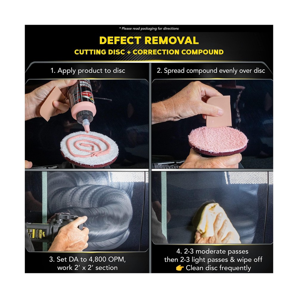 Meguiar's DA Microfiber Correction System 5" Starter Kit, Complete ... Fast Ship