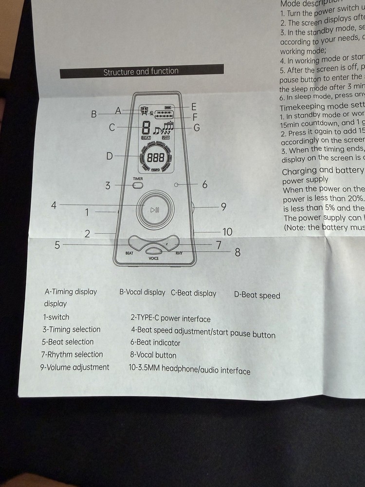 Electronic Metronome