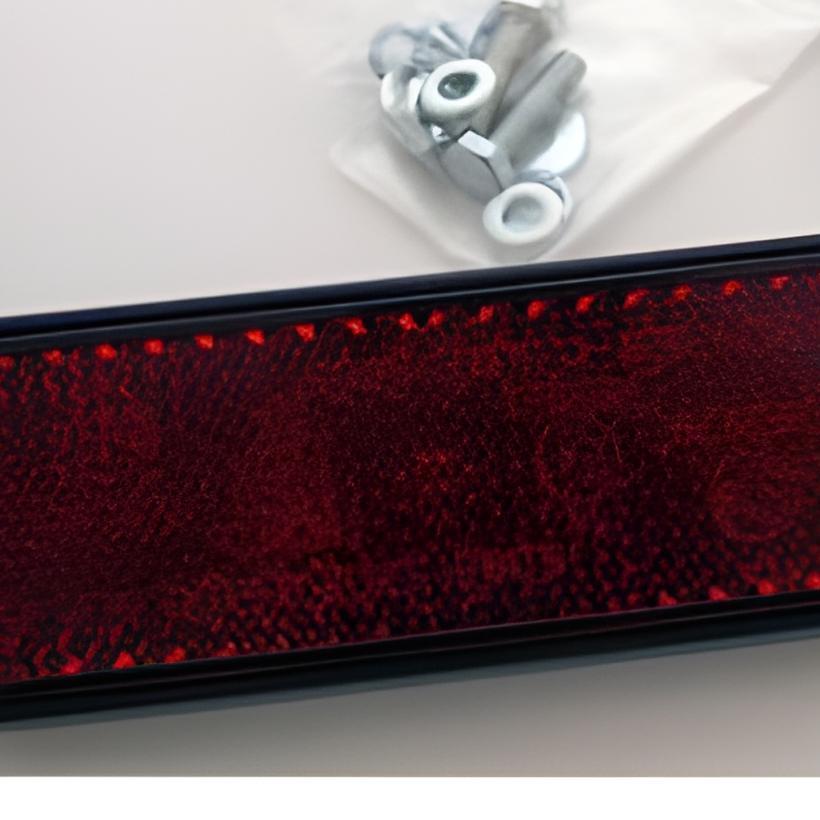 Reflector with universal holder, 91.5 x 36 mm