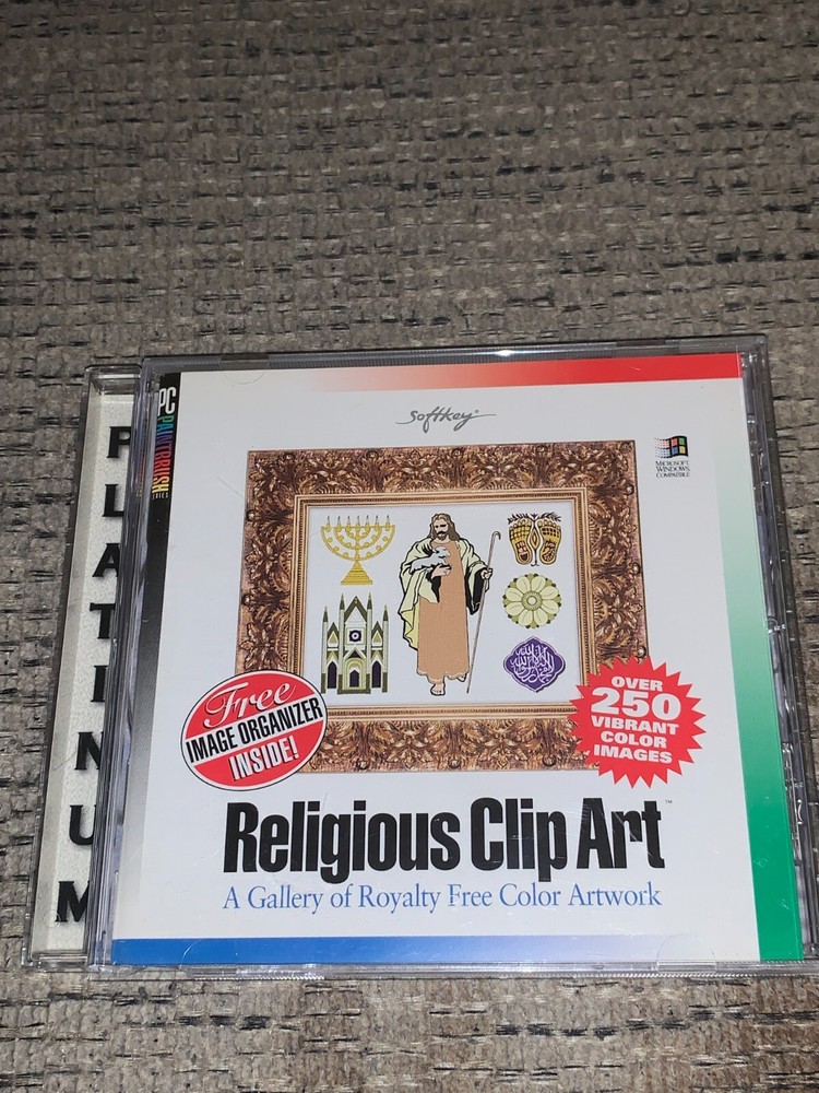 Religious Clipart (PC-CD,1994) Windows 3.1