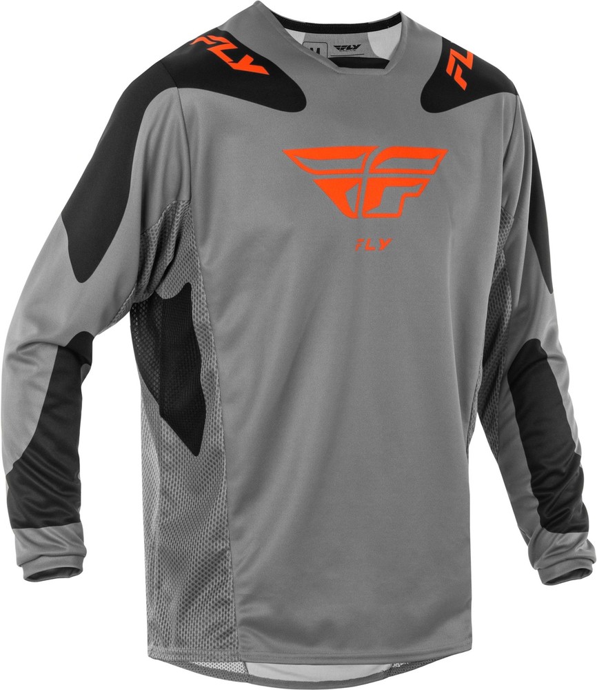 Kinetic Sym Jersey Grey/Orange/Black Sm