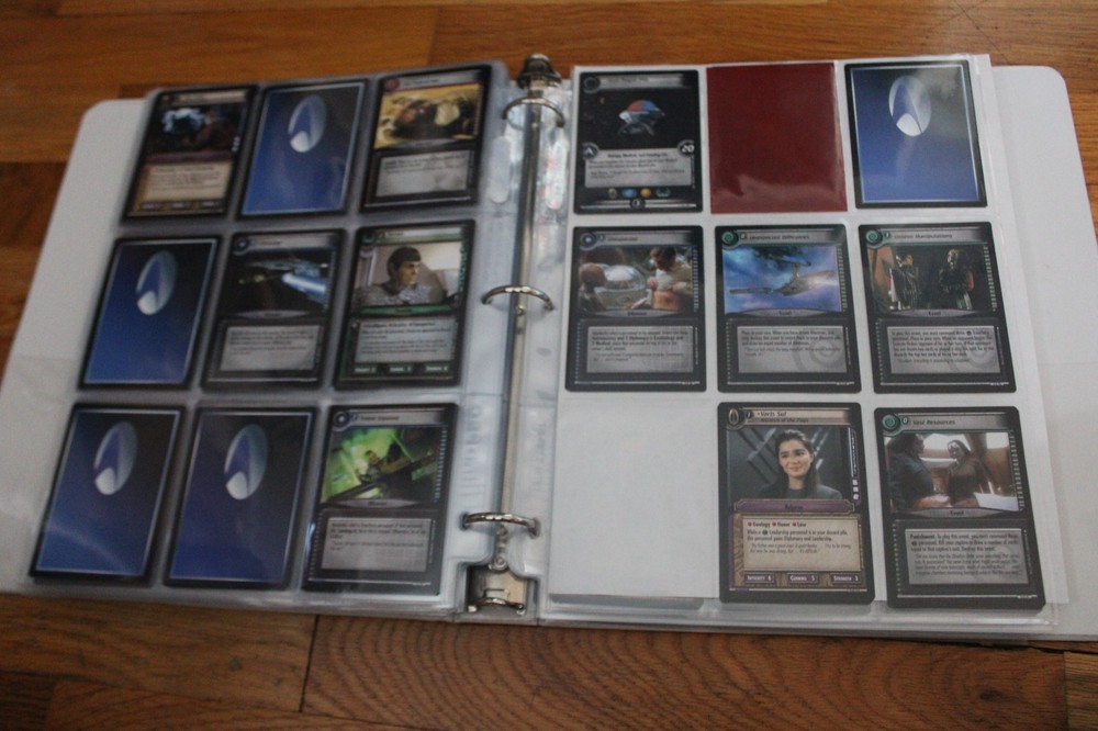 Star Trek CCG 2E Second Edition ENERGIZE INCOMPLETE Lot Set