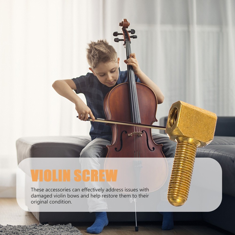 4 Pcs Bow Accessories Compound Violin Accessory Replacement Screw