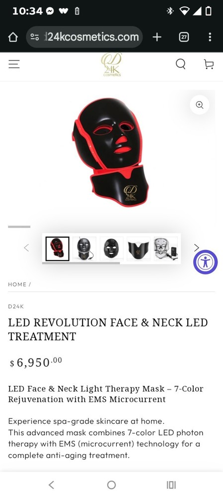 LED Revolution Face & Neck Led Treatment
