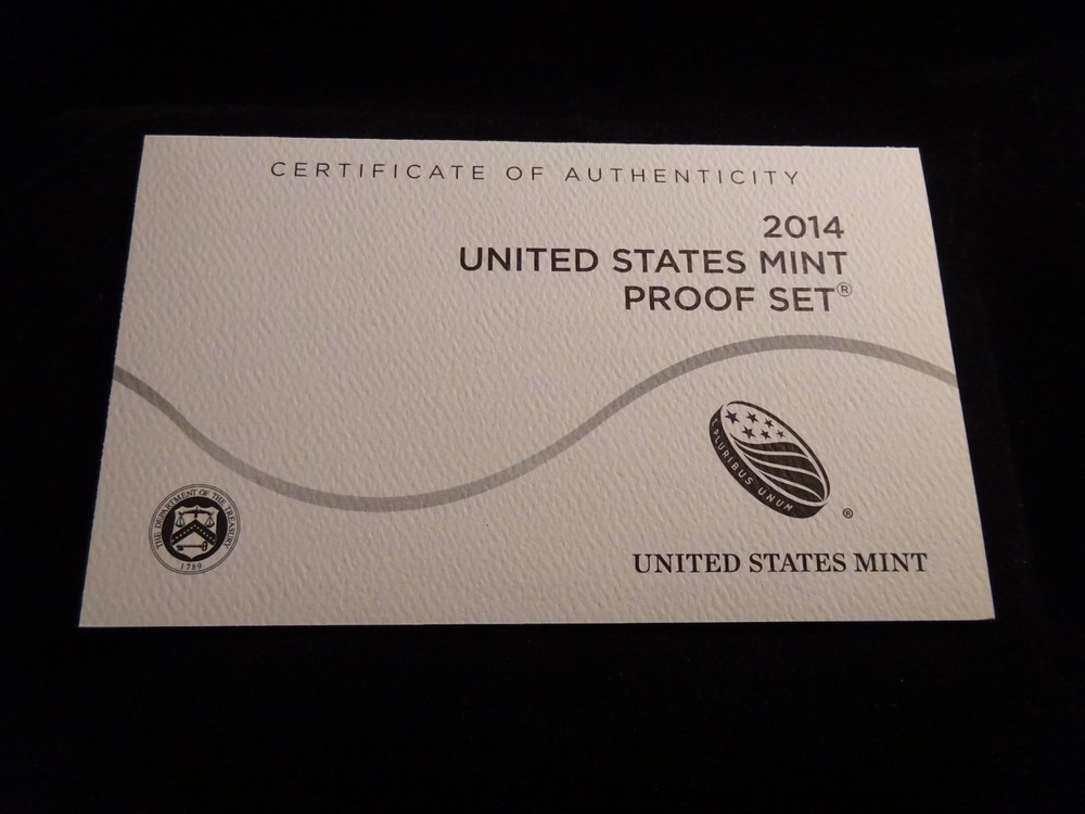2014-S Clad Proof Set U.S. Mint 14-Coin