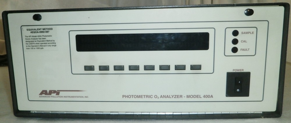 Teledyne (API) 400A Photometric O3 Analyzer Model 400A