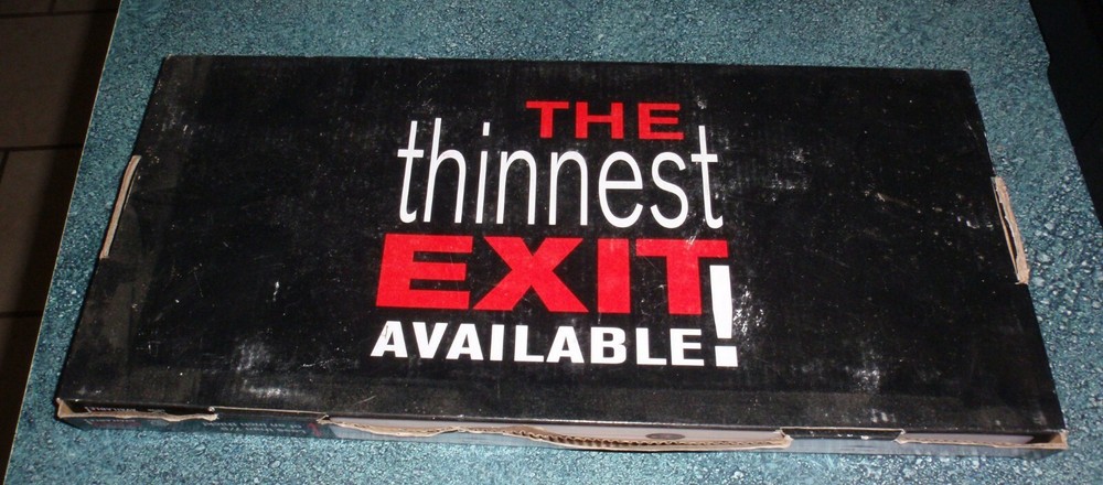 THIN LED Exit Sign With Battery Backup - FAST SHIPPING!
