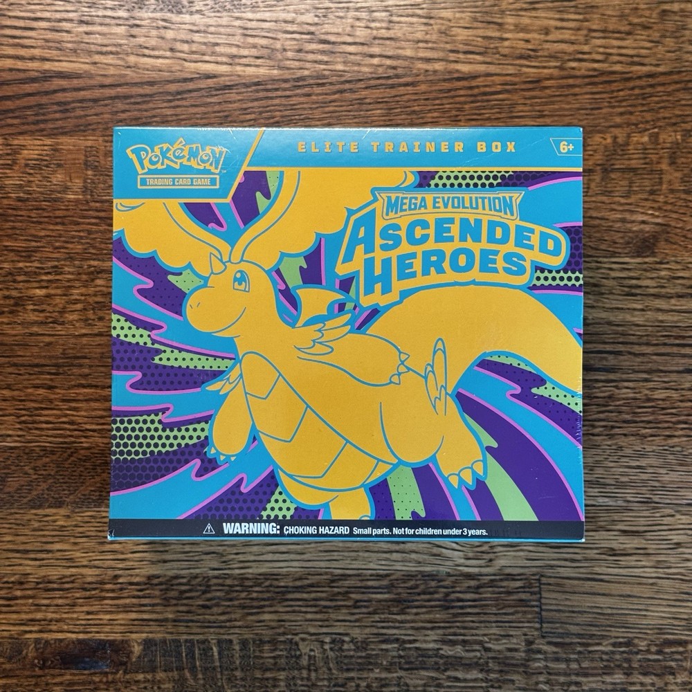 Pokemon TCG Mega Evolution Ascended Heroes Elite Trainer Box (ETB)