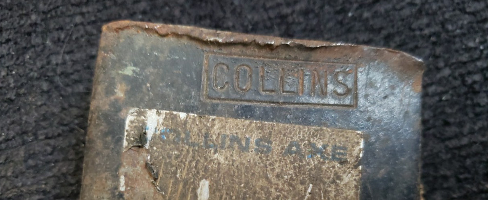VINTAGE COLLINS 2 lb. AXE HEAD HATCHET