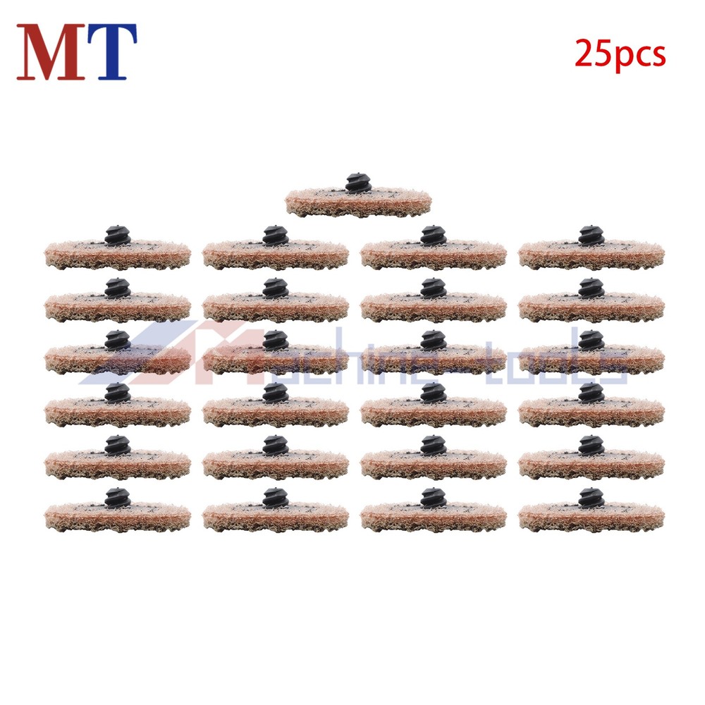 2" Nylon Surface Conditioning Quick Change Sanding Discs Coarse - 25 Pack