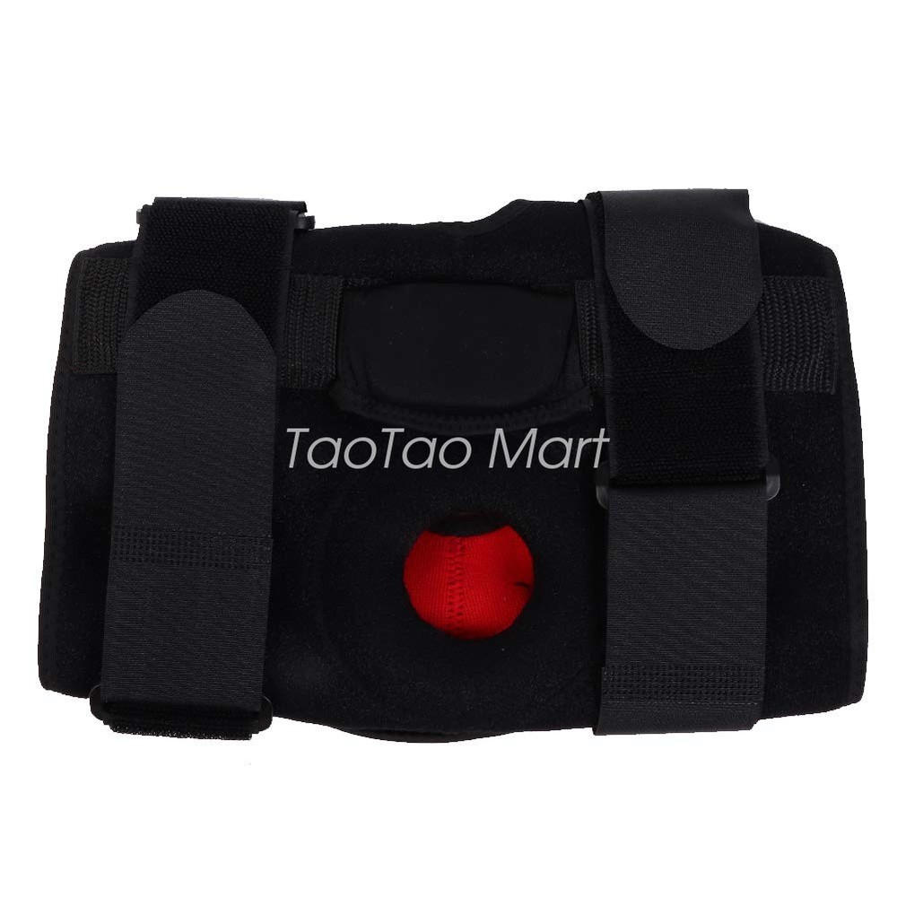 Hinged Knee Brace Compression Sleeve Joint Support Open Patella Stabilizer Wrap
