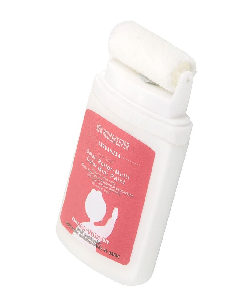 Small Roller Wall Patching Brush Repair Paste Mini Spackle White