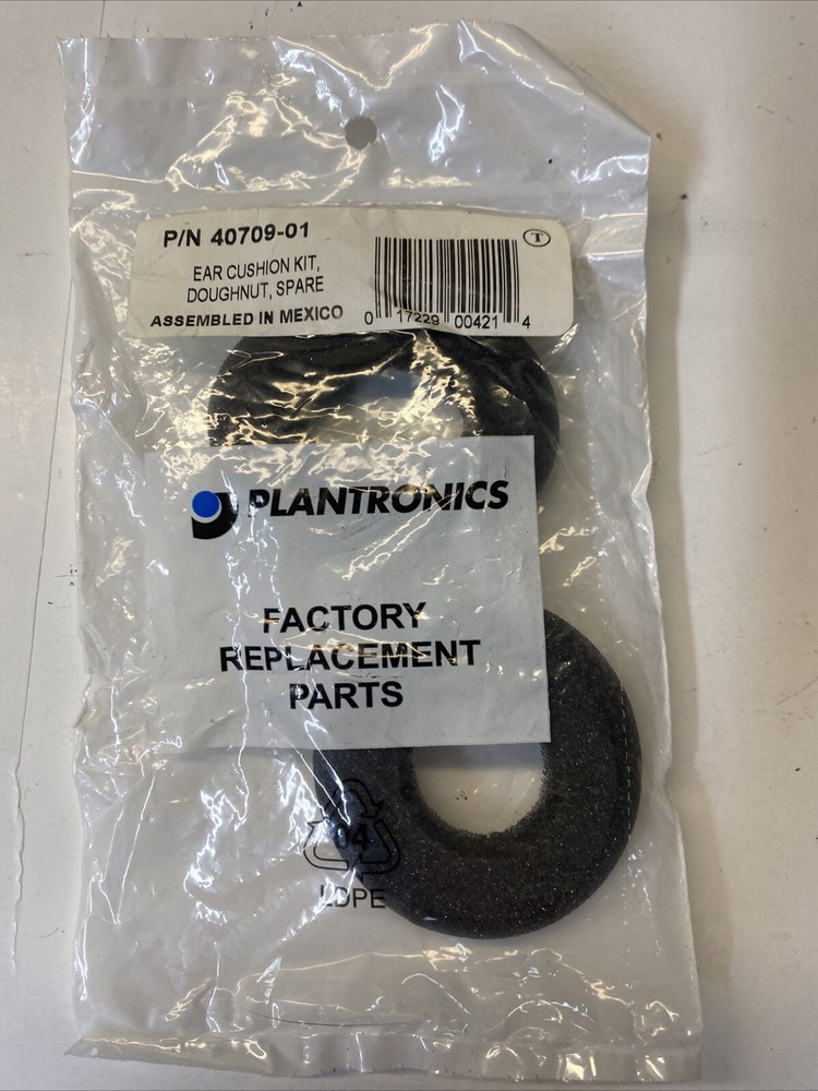 Plantronics 40709-01 Doughnut Ear Cushion (1 Pair) Encore