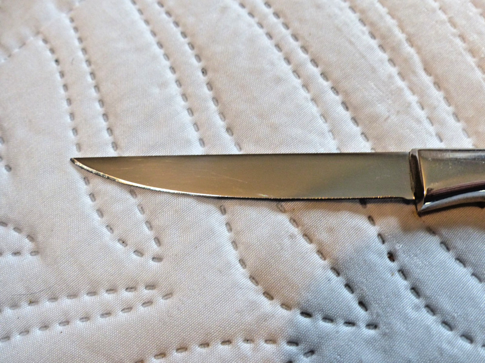 BARTEAUX Paring Knife NOS pixie bird & trout