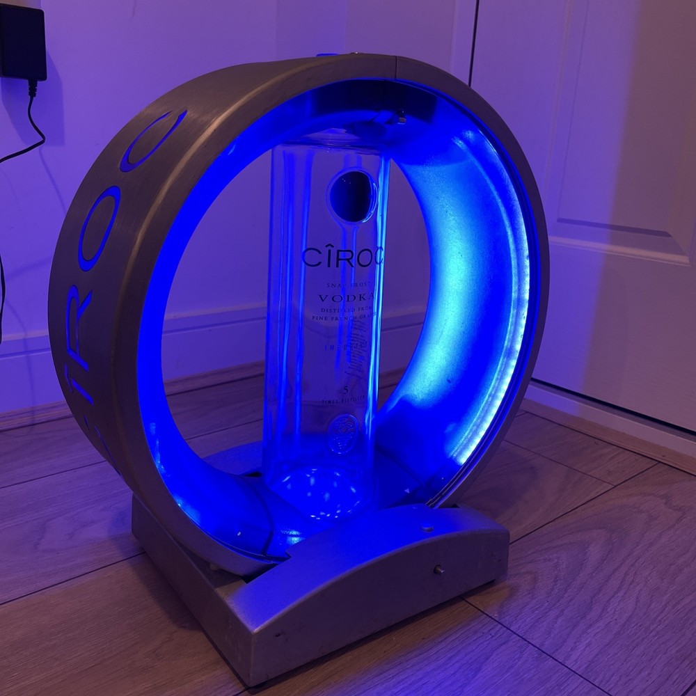 Ciroc LED Halo bottle display rechargeable