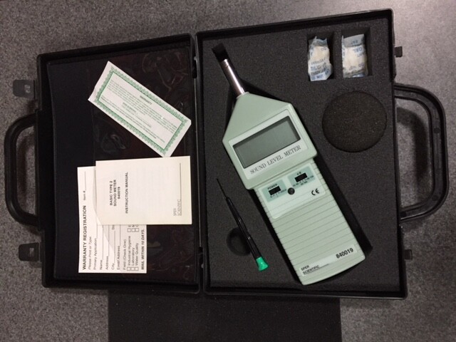 SPER SCIENTIFIC TYPE 2 SOUND LEVEL METER  840019 With CASE