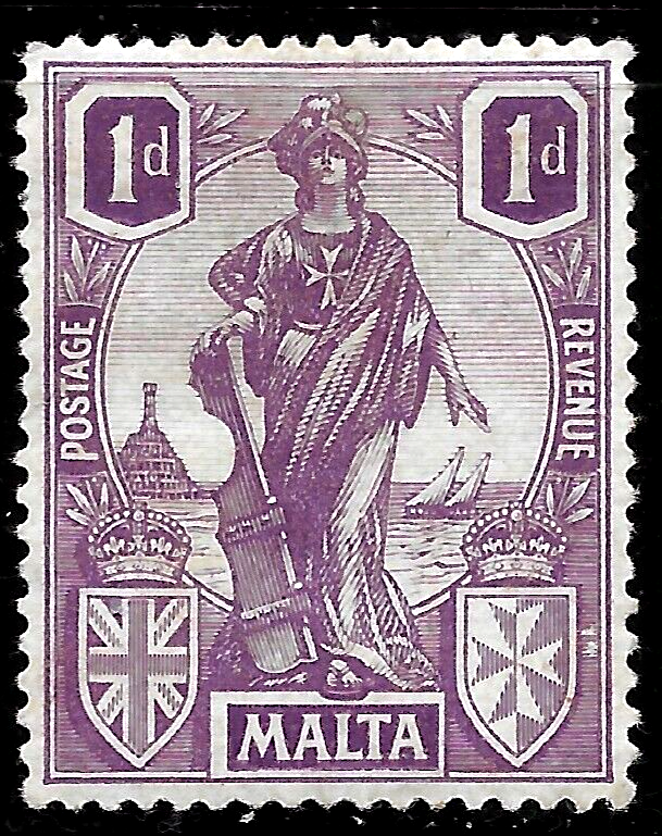 1924 MALTA SC#101 "MALTA"🔥 MH OG VF