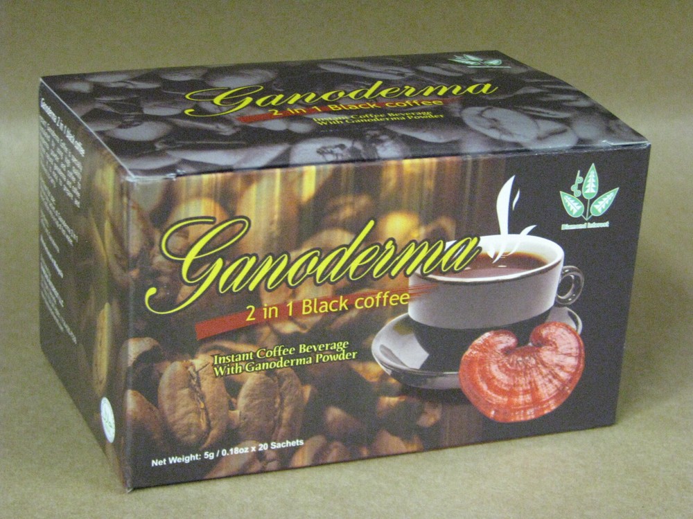 Ganoderma Coffee 2-1 Classic Black Healthy Coffee - 4 Boxes (80 pks)