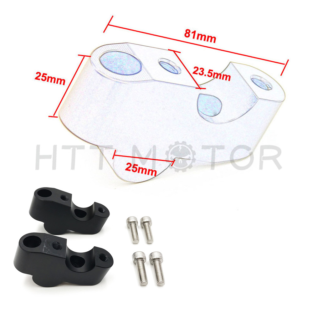 Handle Bar Clamp Raised Extend Handlebar Mount Riser For KTM DUKE 390 2017 2018
