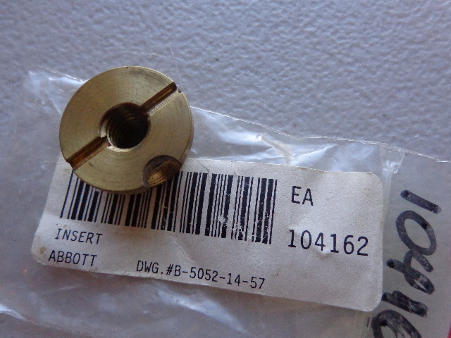 ABBOTT DWG B-5052-14-57 INSERT