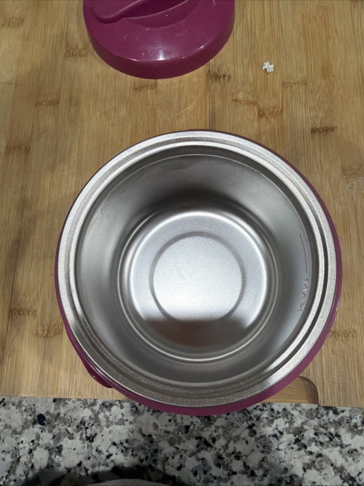 Purple Mini crock pot for home or work *