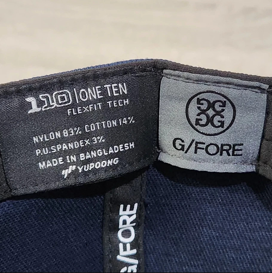 G/Fore PLS Men’s Golf Hat SnapBack Navy Flexfit Tech