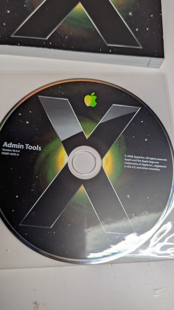 Apple Mac OS X Version 10.5.4 Leopard Server Unlimited Client License & Key
