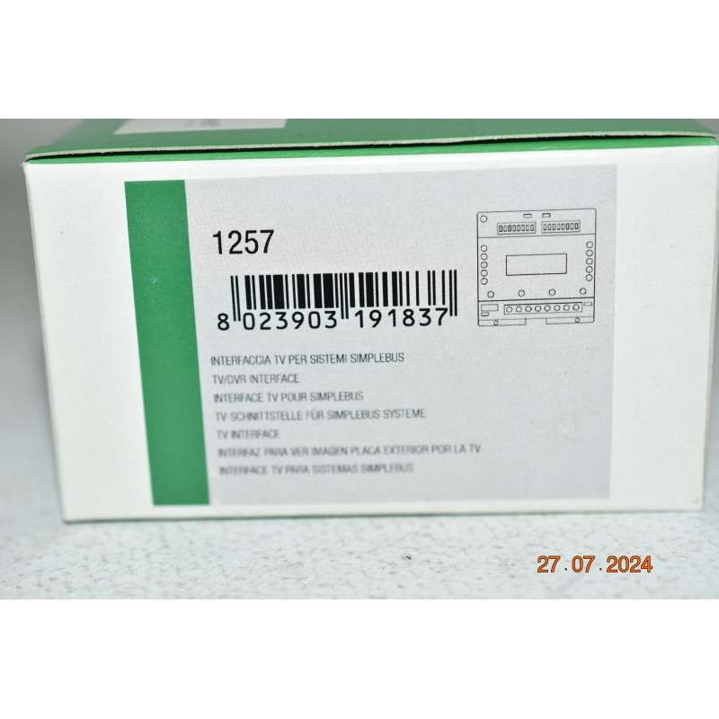 Comelit 1257 TV Interface for Simplebus Systems