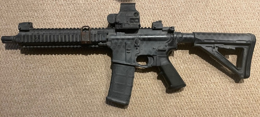 SUICIDE SQUAD Screen used AR-15 stunt prop with COA.