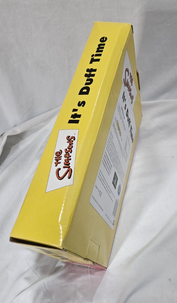 THE Simpsons It’s Duff Time Clock NIB