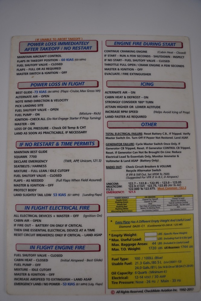 Used Diamond DA 20-C1, Evolution/Eclipse Standard Size CheckMate