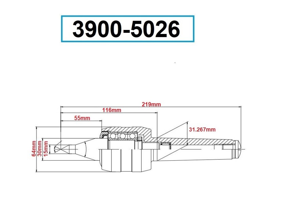 MT4 PRECISION EXTENDED LIVE CENTER (3900-5026)