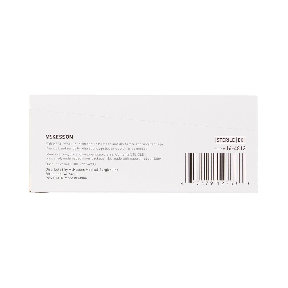 McKesson (16-4812) 1" Adhesive Spot Bandage, Tan