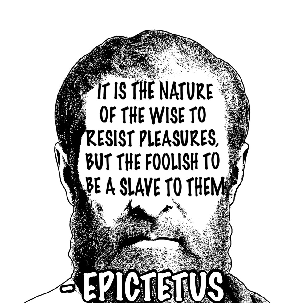 Epictetus Quote Sticker Collection